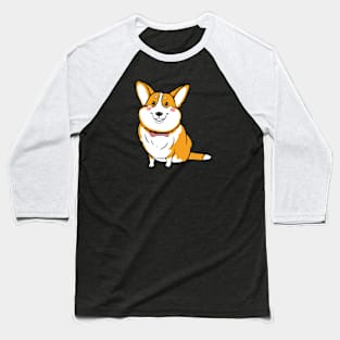 Corgi dog Baseball T-Shirt